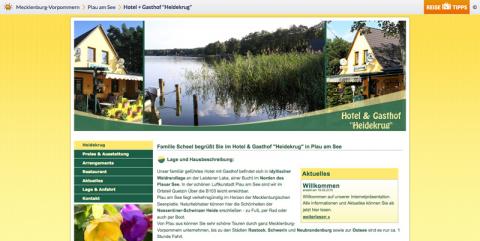 Hotel & Gasthof Heidekrug -  in Plau in Plau