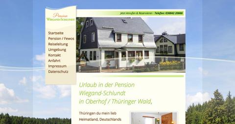 Pension Wiegand - Pension in Oberhof in Oberhof