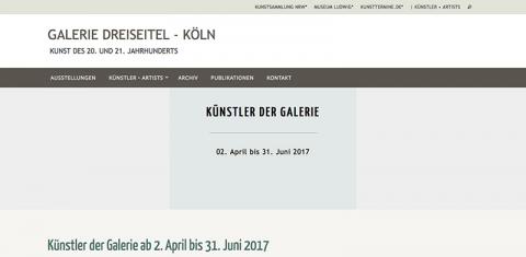 Galerie Dreiseitel in Köln  in Köln