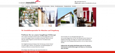 Die E. Sievers Immobilien GmbH - Der Immobilienservice in München in München
