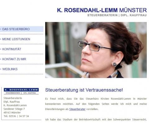 Steuerberaterin Kirsten Rosendahl-Lemm in Münster  in Münster