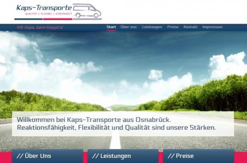 Transportdienst: Kaps-Transporte in Osnabrück in Osnabrück
