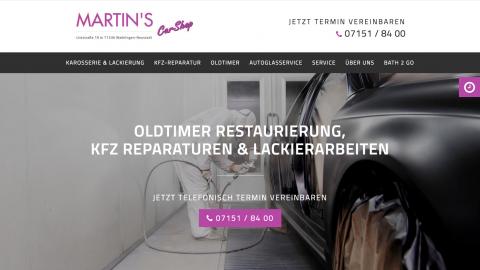 Kfz-Werkstatt in Waiblingen: Martin's CarShop GmbH in Waiblingen