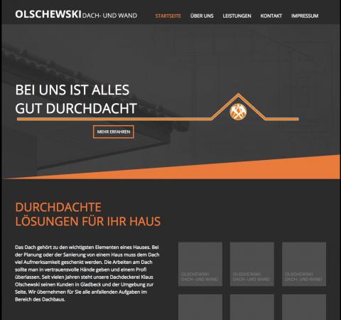 Dachdeckerei in Gladbeck: Dachdeckermeister Klaus Olschewski in Gladbeck