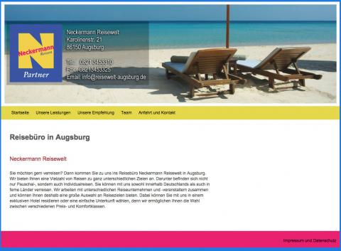 Reisebüro Neckermann Reisewelt im Raum Augsburg in Augsburg