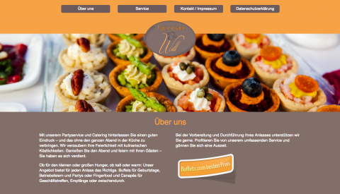 Partyservice Will in Werdohl-Elverlingsen: Erfahrenes Cateringunternehmen mit großem Angebot in Werdohl