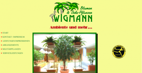 Blumen und Deko-Pflanzen Wigmann in Iserlohn in Iserlohn