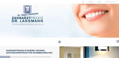 Der Zahnarzt Ihres Vertrauens in Rheine: Dr. med. dent. Tanja Lansmann in Rheine