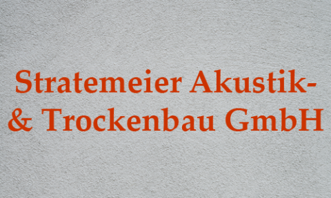 Trockenbauarbeiten in Münster vom Profi: Stratemeier Akustik- u. Trockenbau GmbH in Hasbergen