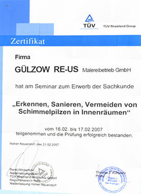 Lassen Sie Schimmel keine Chance: Wir sorgen für einen schimmelfreien Wohnraum. 