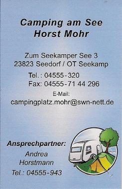 Camping am See - Camping in Seedorf | Seedorf