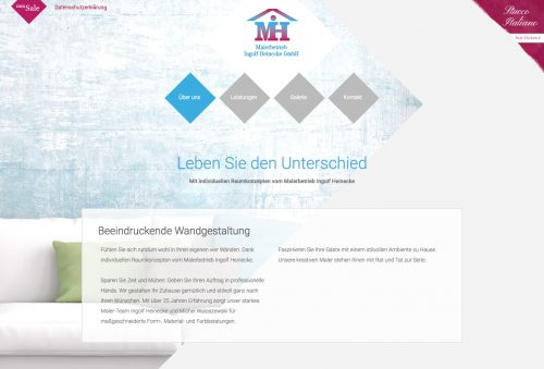 Firmenprofil von: Malerbetrieb Ingolf Heinecke GmbH in Neuenhagen