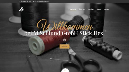 Firmenprofil von: M. Schlund GmbH Stick Hex in Nürnberg