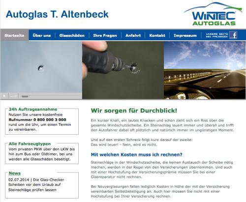Firmenprofil von: Frontscheibenwechsel und Fahrzeugverglasung in Bottrop: Autoglas T. Altenbeck  