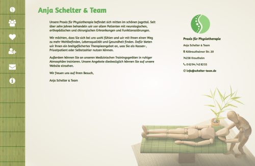 Firmenprofil von: Physiotherapie in Krautheim: Anja Schelter & Team 