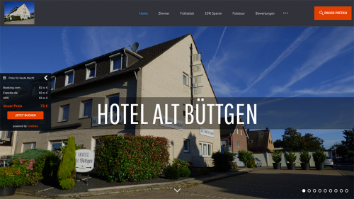 Firmenprofil von: Gemütliches Hotel in Kaarst: Hotel Garni Alt Büttgen