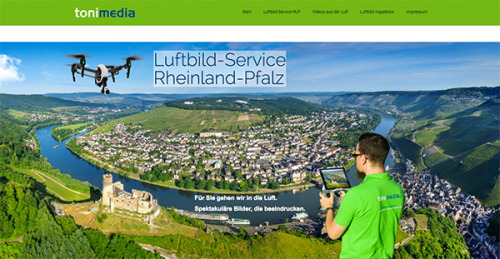 Firmenprofil von: Atemberaubende Luftbilder in Rheinland-Pfalz von tonimedia