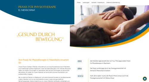 Firmenprofil von: Manuelle Therapie in Mannheim: Praxis für Physiotherapie Ahmad EL Menschawi