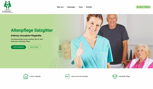 Firmenprofil von: Krankenpflegedienst & Tagespflege Strunk in Salzgitter