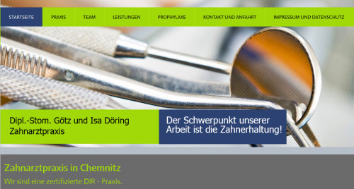 Firmenprofil von: Zahnarztpraxis Dipl.-Stom. Götz und Isa Döring in Chemnitz