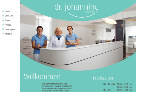Firmenprofil von: Zahnarztpraxis Dr. Johanning + Partner in Bielefeld