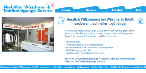 Firmenprofil von: Wäscherei- und Textilreinigungsservice in Niebüll