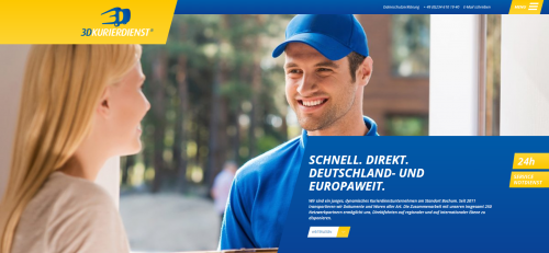 Firmenprofil von: Direkter, europaweiter Service: 3D Kurierdienst