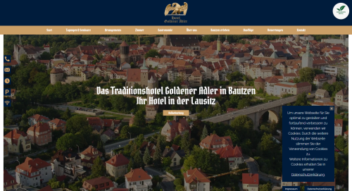 Firmenprofil von: Traditionshotel Goldener Adler – Ihr stilvoller Rückzugsort in Bautzen und Umgebung
