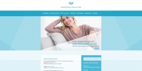 Firmenprofil von: Zahnarztpraxis Jonaport GmbH in der schönen Schweiz
