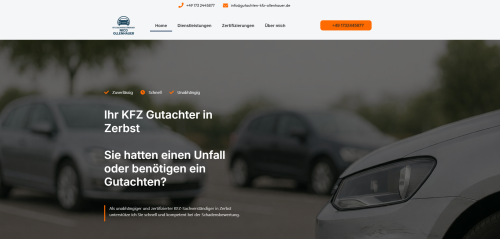 Firmenprofil von: Ihr unabhängiger Gutachter in Zerbst