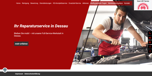 Firmenprofil von: Grun's Kfz-Service in Dessau