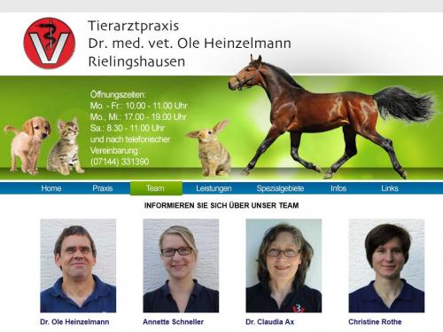 Firmenprofil von: Tierarztpraxis Dr. med. vet. Ole Heinzelmann in Marbach