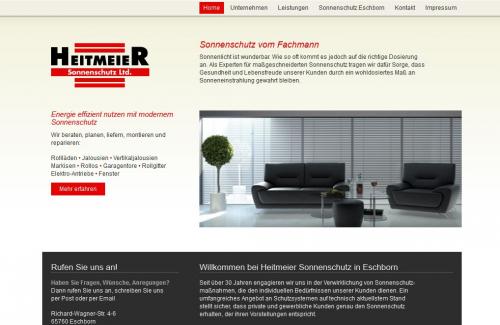 Firmenprofil von: Heitmeier Sonnenschutz Ltd. In Eschborn
