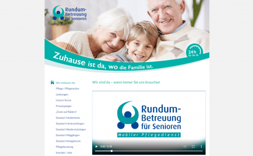 Firmenprofil von: Rundum - Betreuung für Senioren in Heidenheim