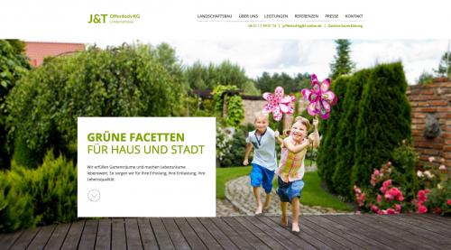 Firmenprofil von: J&T Offenloch KG - Landschaftsbau Mannheim