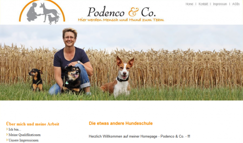 Firmenprofil von: Hundeschule Podenco & Co. in Burscheid 