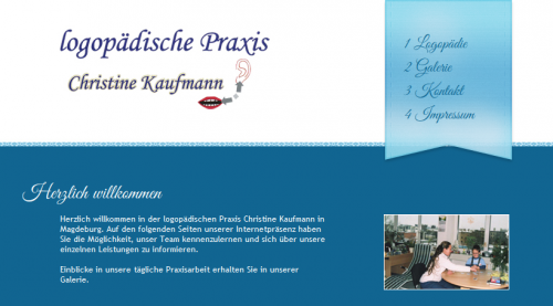 Firmenprofil von: Logopädische Praxis Christine Kaufmann in Magdeburg