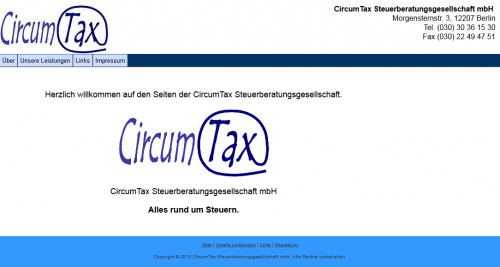 Firmenprofil von: CircumTax Steuerberatergesellschaft mbH, Steuerberater in Berlin