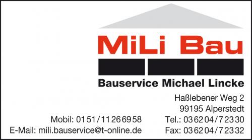 Firmenprofil von: Trockenbau in der Umgebung von Erfurt: Bauservice Michael Lincke