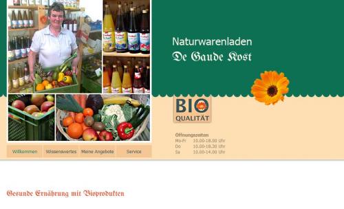 Firmenprofil von: Naturwarenladen De Gaude Kost in Waren