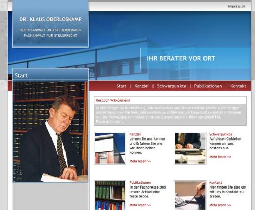 Firmenprofil von: Rechtsanwalt und Steuerberater Dr. Klaus Oberloskamp in Schwerin