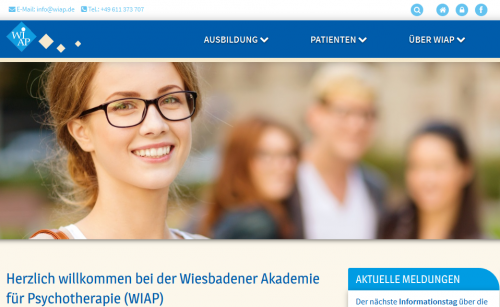 Firmenprofil von: Wiesbadener Akademie für Psychotherapie GmbH (WIAP)
