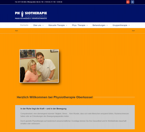 Firmenprofil von: Physiotherapie Oberkassel in Düsseldorf: Praxis für Massage und Krankengymnastik