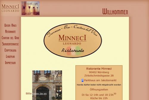 Firmenprofil von: MINNECI Leonardo – Ristorante in Nürnberg