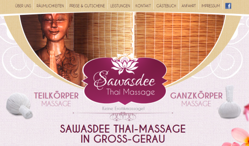 Firmenprofil von: Sawasdee Thai Massage UG in Groß-Gerau