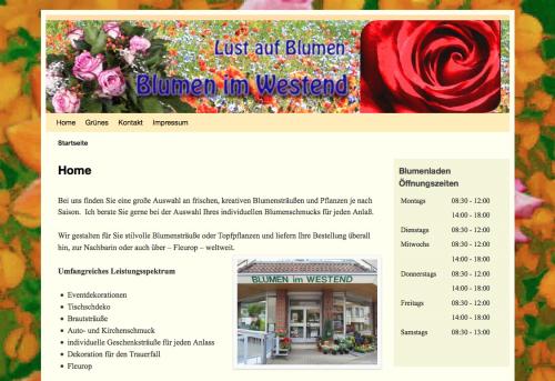 Firmenprofil von: Farbenfrohe Blumensträuße in Maintal – Blumen im Westend