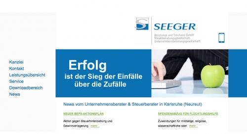 Firmenprofil von: Seeger Beratungs und Treuhand GmbH 