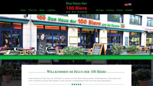 Firmenprofil von: Gaststätte im Herzen von Berlin: Haus der 100 Biere