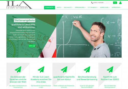 Firmenprofil von: Nachhilfe und Sprachschule in Weil am Rhein: ILA International Learn Academy Ltd.