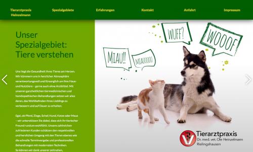 Firmenprofil von: Tierarztpraxis Dr. med. vet. Ole Heinzelmann in Marbach